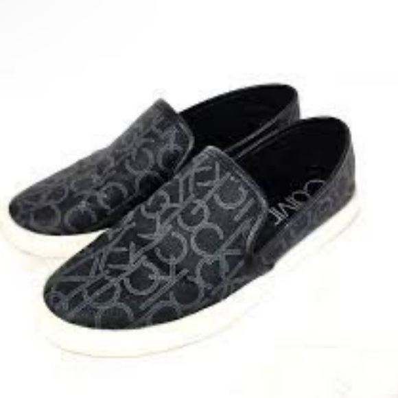 Calvin Klein Marren Slip On Sneakers Shoes Women's Sz 7 - Picture 2 of 2
